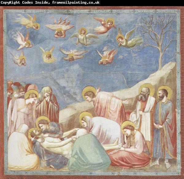 GIOTTO di Bondone Lamentation over the Dead Christ